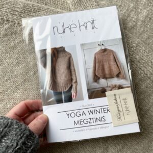 Yoga winter megztinis mezgimo instrukcija Neringa Ruke