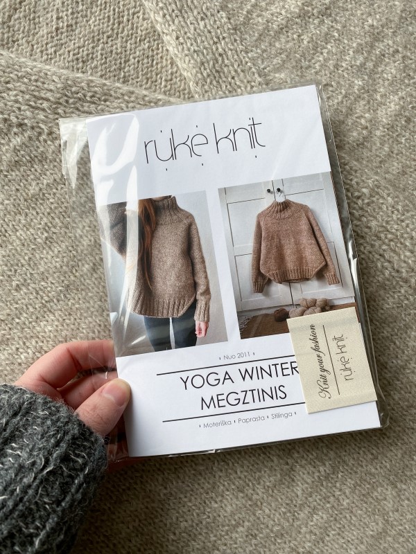 Yoga winter megztinis mezgimo instrukcija Neringa Ruke