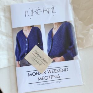 Mezgimo instrukcija Mohair weekend megztiniui