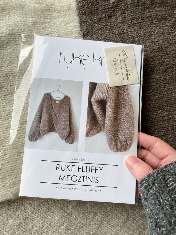 mezgimo instrukcija ruke fluffy megztiniui